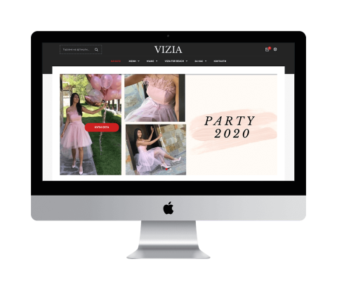 ViziaStore.com - Screenshot